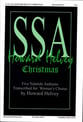 Ssa Howard Helvey Christmas SSA Singer's Edition cover